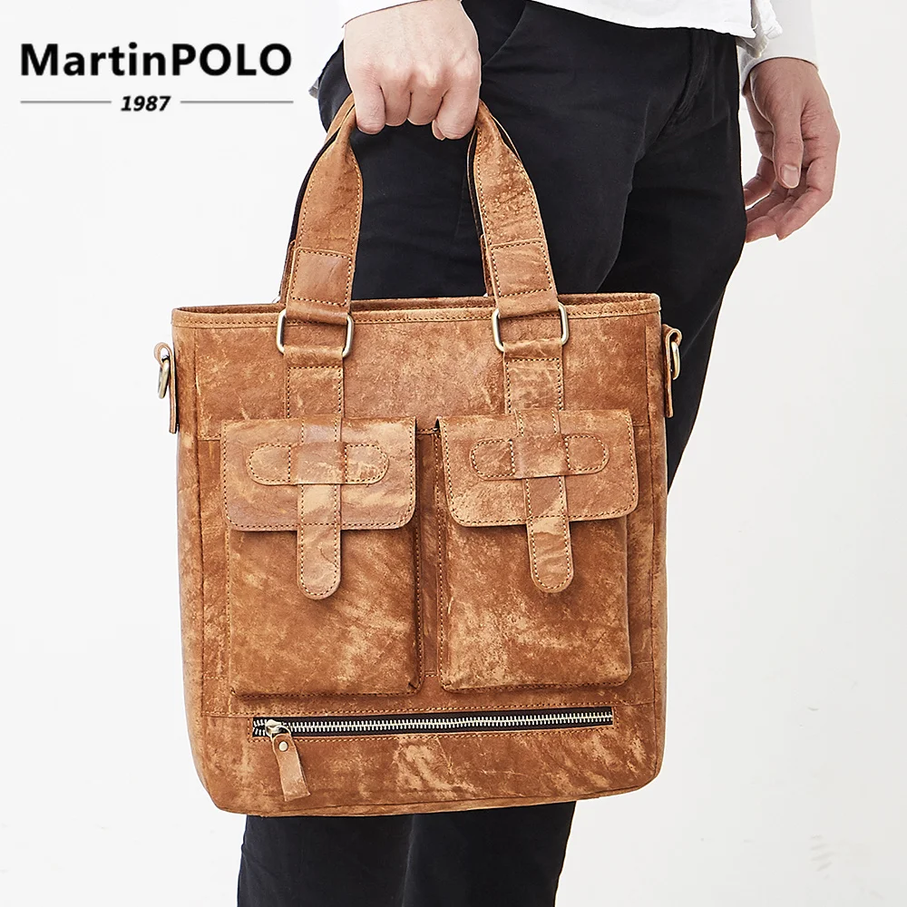 

Brand Messenger Bag Men Genuine Leather Shoulder Crossbody Bags For Messenger Men Vintage Leather Bags Male Travel Handbags 8730