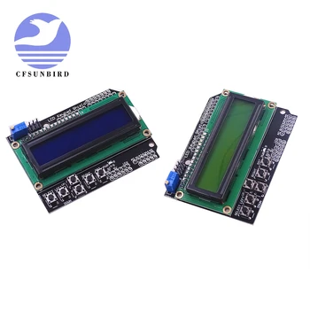 

10PCS CFsunbird LCD Keypad Shield LCD1602 LCD 1602 Module Display blue screen Green screen