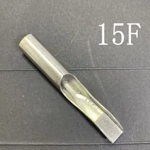 50 шт из нержавеющей стали набор наконечников для татуировки колпачки для татуажа наконечники иглы-15F