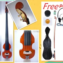 003208#4 струны 3/4 Электрический Вертикальный двойной бас отделка бесшумный мощный звук