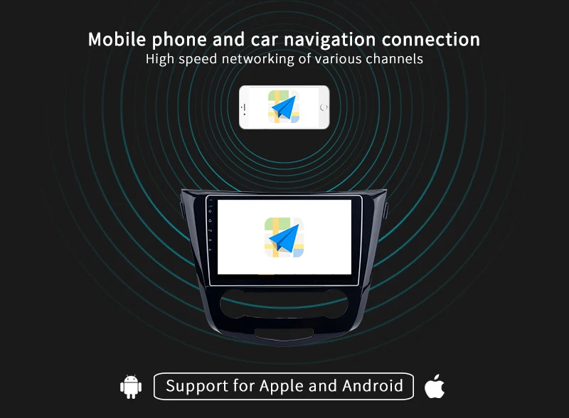 11 Car 2 din android GPS for Nissan Qashqai 2014+ autoradio navigation head unit multimedia  