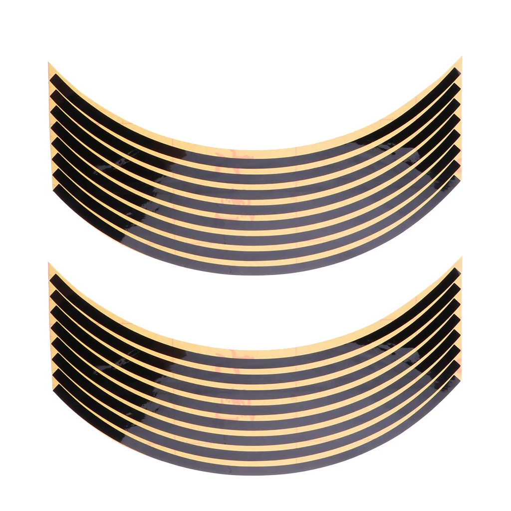 Reflective Rim Tape Wheel Stripe Decal Trim for Motorcycle Wheels 17