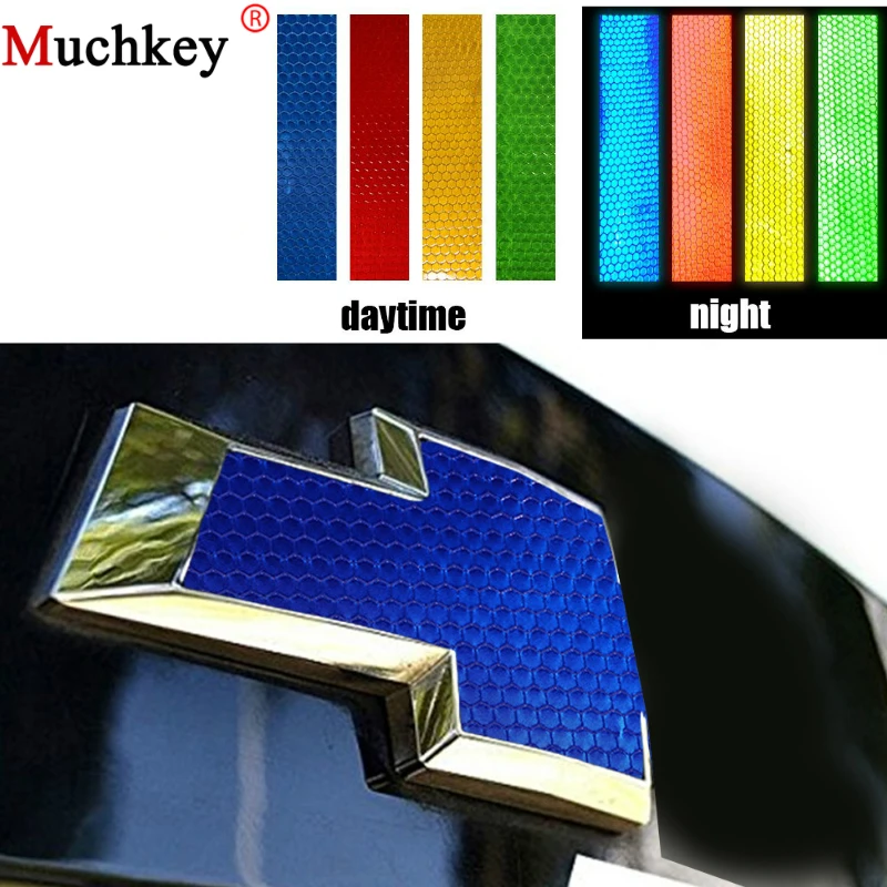 

Front And Back Logo Reflective Sticker For Chevrolet Chevy Cruze 3 Sedan 2011 2012 2013 2014 Accessories Carbon Vinyl Auto Part