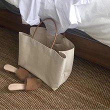 6PCS / LOT Shopping Bag Canvas Eco Fashion High Capacity Tote Reusable Tote Pouch Casual Folding Girls Casual Handbag 6PCS / LOT Shopping Bag Canvas Eco Fashion High Capacity Tote Reusable Tote Pouch Casual Folding Girls Casual Handbag
