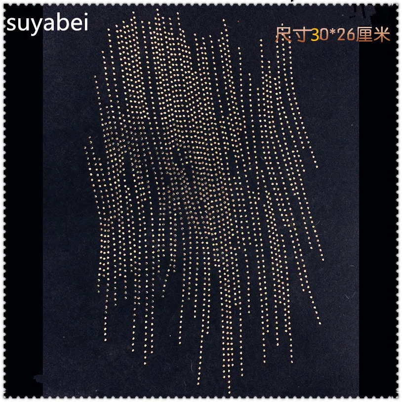 

2pc/lot Popular sticker fix rhinestone transfers iron on rhinestone transfer designs hot fix rhinestone applique for embellish