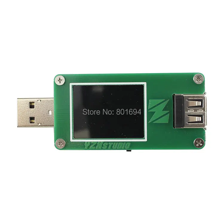 ZY1270 QC2.0 QC3.0 USB ток Напряжение кулонометр Ёмкость метр 3,5~ 24 V 3A USB2.0 тестер ЖК-дисплей Дисплей