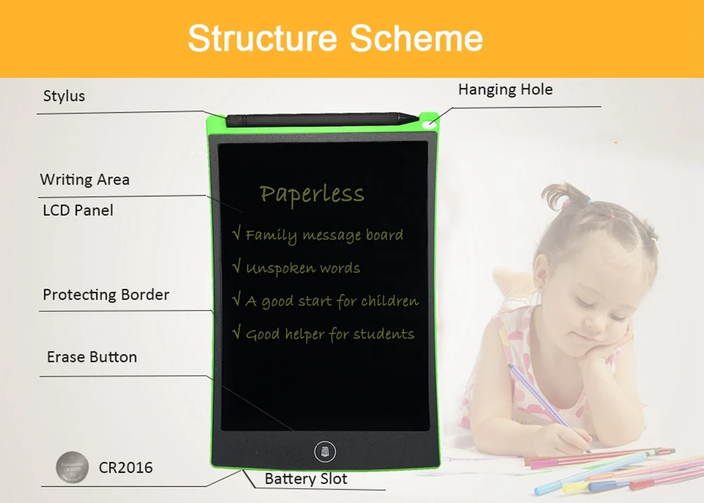 High Quality lcd notepad