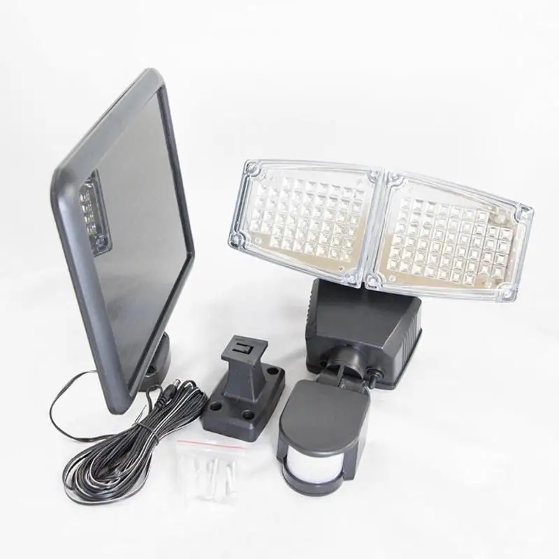 

100 LEDs Solar Sensor Flood Light Waterproof Solar Light PIR Motion Detector Door Wall Light Outdoor Lamp Security Spot Lighting