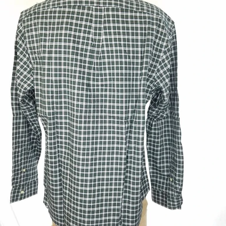 RALPH LAUREN MEN'S GREEN PLAID SPORT SHIRT 100% COTTON SZ XXL NWT $75 (4)