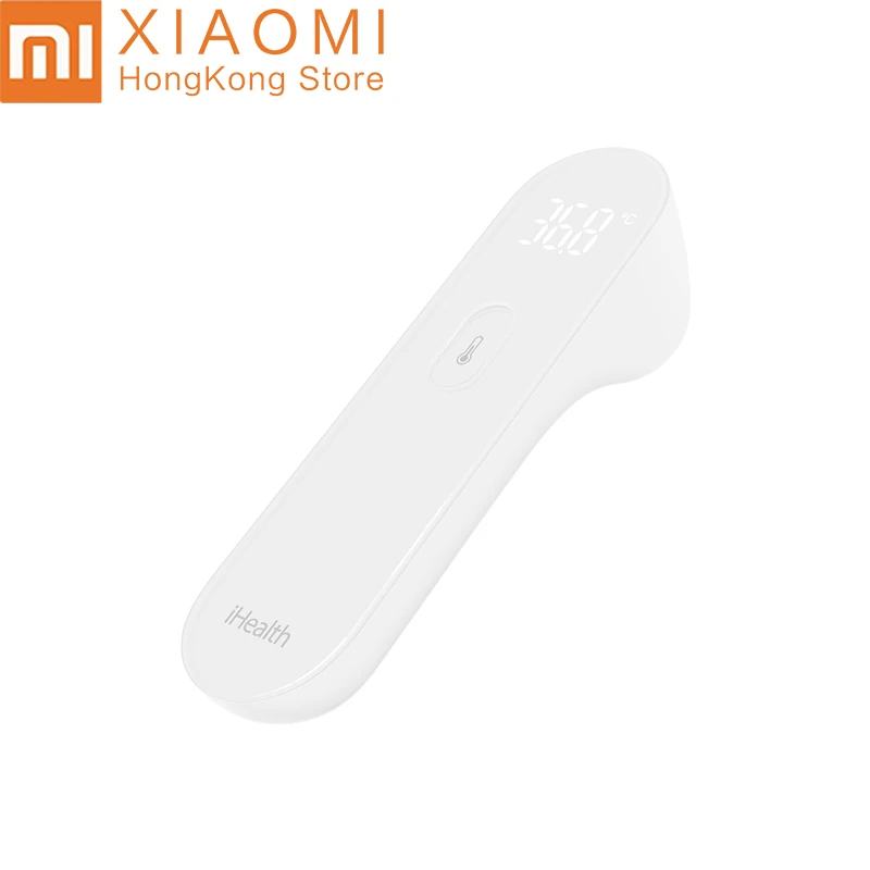 Оригинальный термометр Xiaomi Mijia iHealth светодиодный Бесконтактный измеритель