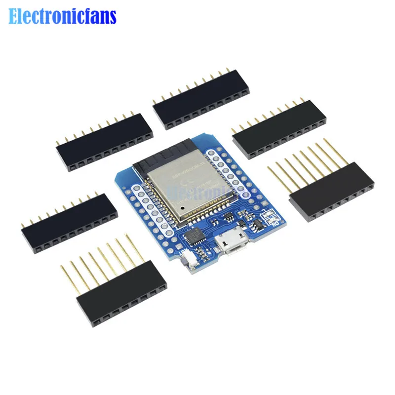 Макетная плата Mini D1 ESP8266 ESP32 для Wemos WIFI Bluetooth CP2104 модуль Arduino с