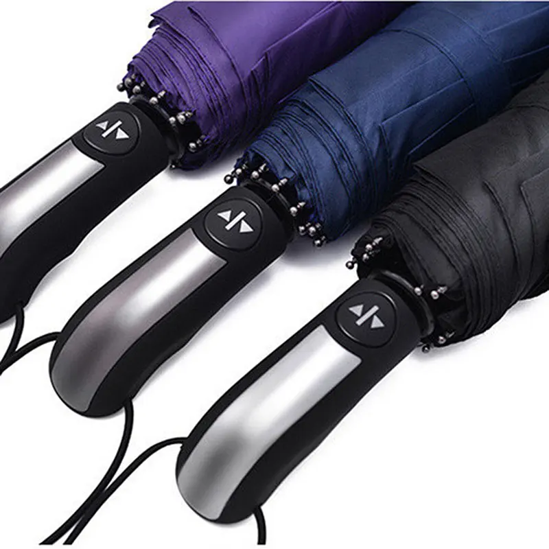 

Wind Steady Folding Automatic Umbrella Rain Women Manually/Auto Luxurious Large Windproof Umbrellas From Rain Men Cover 8-10K