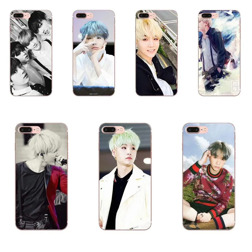 

TPU Print Cover Case For Huawei P7 P8 P9 P10 P20 P30 Lite Mini Plus Pro 2017 2018 2019 Suga Bangtan Boys