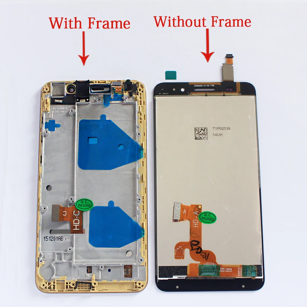 Huawei 5,5 дюймов ЖК-дисплей для huawei Honor 4X сенсорный экран дигитайзер сенсор Стекло в сборе Che2-L11 CHE2 UL00 рамка Бесплатные инструменты