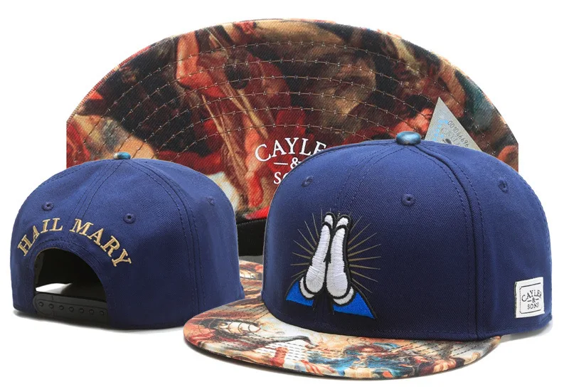 New Hip Hop Men/'s CAYLER Sons Cap adjustable Baseball Snapback Blue hat 108#