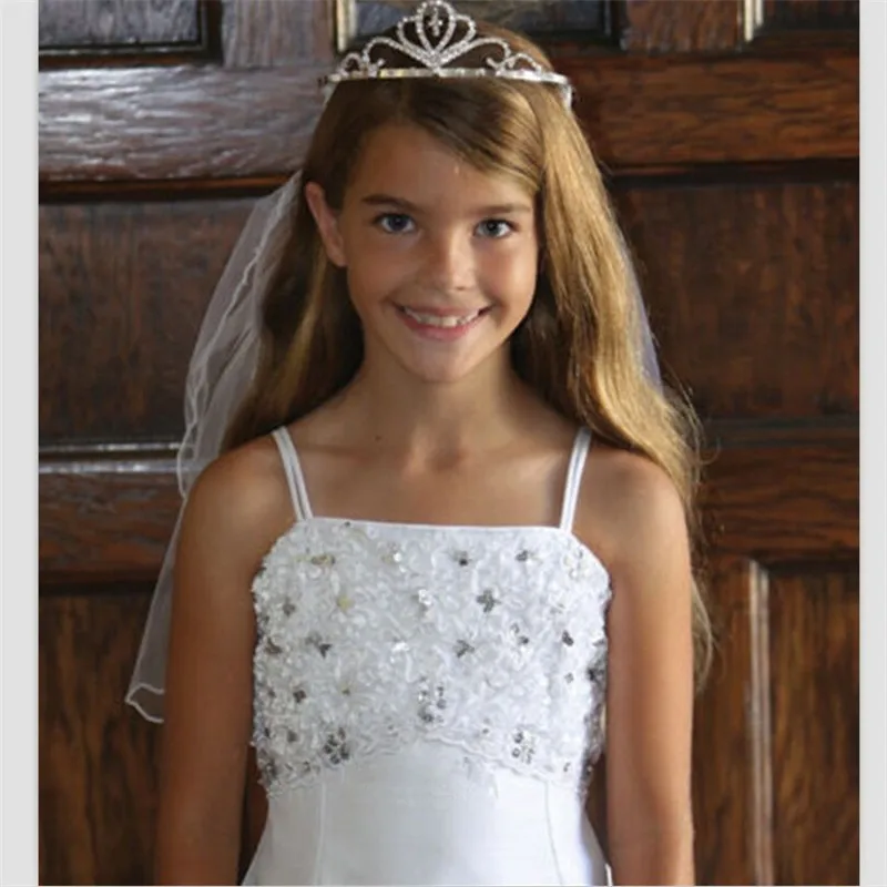 2015-New-White-Girls-Communion-Dresses-Ball-Gown-Beaded-Flower-Girl-Dress-With-Jacket-Kid-Party (2)