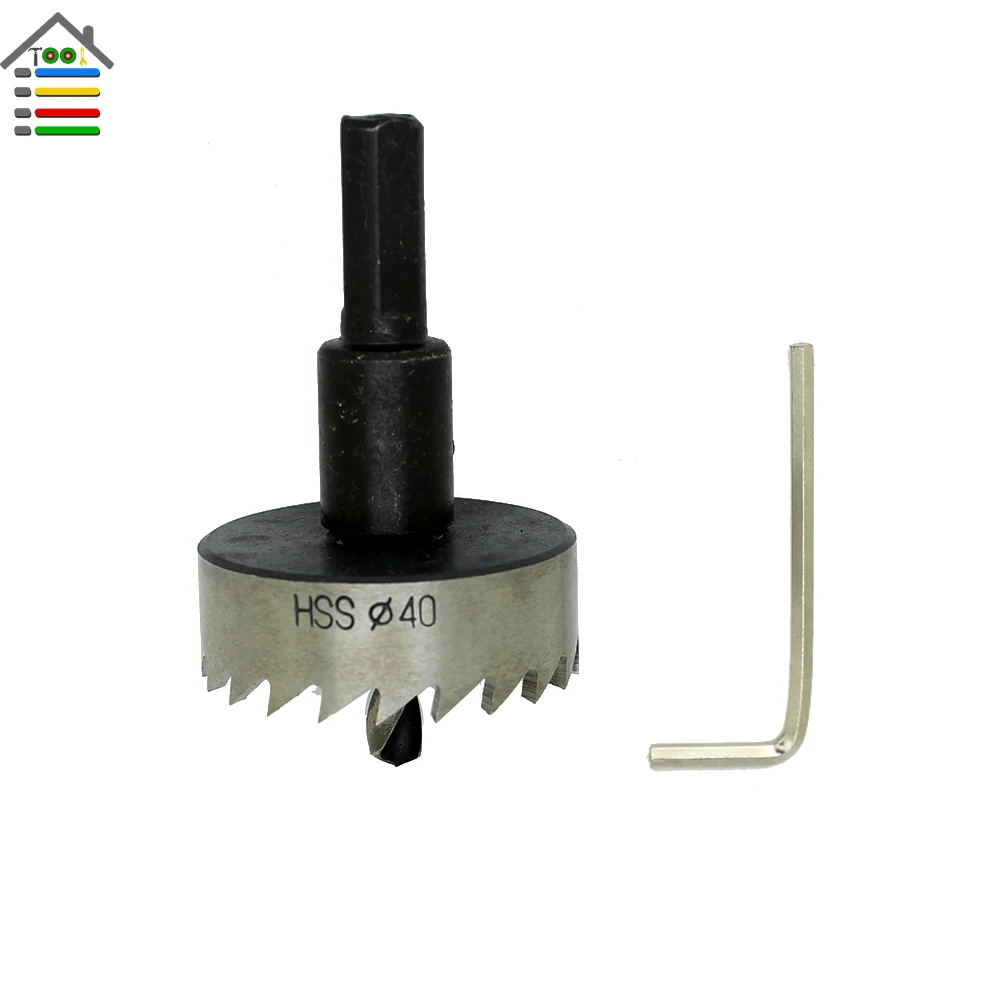 

AUTOTOOLHOME 12 14 16 18 20 22 28 30 40mm Hole Saw Tooth Kit HSS Steel Drill Bit Set Cutter Tool For Wood Metal Alloy Tool