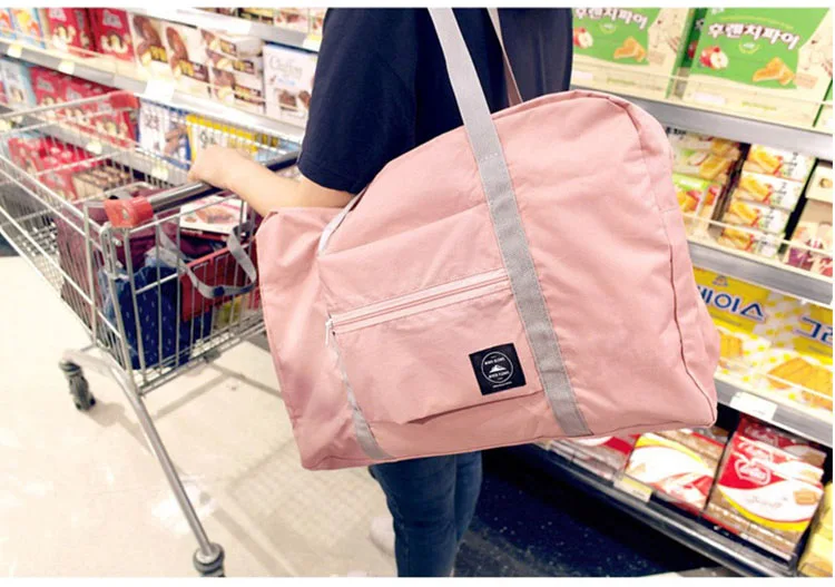 IUX Новая мода Большой Емкости Сумка женская нейлоновая складная сумка дорожная сумка водостойкая унисекс дорожная сумка женская багажная