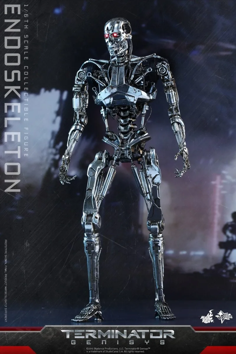 HT Hottoys MMS352 1/6 Терминатор 5 Endoskeleton Коллекция фигурка для фанатов подарок на праздник