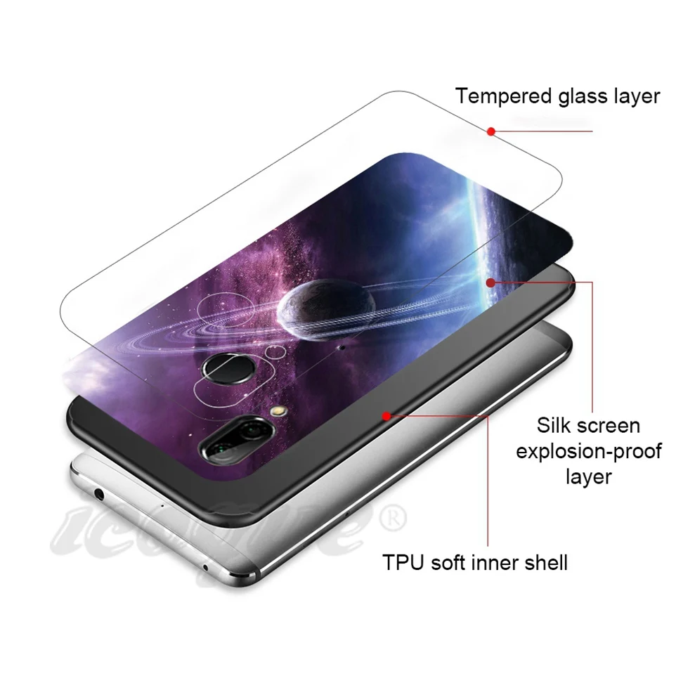 Tempered Glass Case For Xiaomi Redmi Note 5 Pro Silicone Case Xiomi Redmi 5 Plus 4X 5X Cover Redmi Note 4X Case for Xiaomi Mi A1 (3)