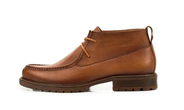 Moda Pic Al Cuero 2 Genuino Botas Botines De Martin 1 Alto top Otoño Asakuchi Retro as As Por Encaje Invierno Mayor Color Hombre xq6wRgz