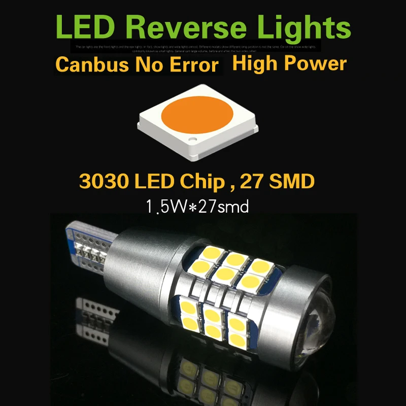 1pcs ڵ LED   Canbus   W16W 921 T15 P21W BA15S w21w Skoda  Octavia A7 A 5 2 Fabia Rapid Yeti