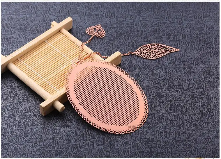 

Craft Stich Cross Stitch Bookmark Metal Silver Golden Needlework Embroidery Crafts Counted Cross-Stitching 6