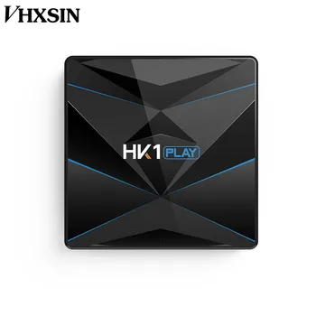 

VHXSIN 20PCS/LOT HK1 Play Android 9.0 Smart TV Box Support 4K HD Amlogic S905X2 2.4G 5G