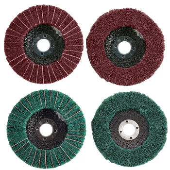 

10cm Nylon Fiber Buffing Wheel Abrasive Polishing Buffing Disc Nylon Fiber Polishing Wheel Abrasive Tools