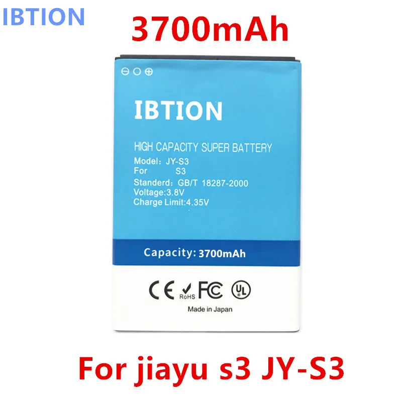 

3700mAh JY-S3 / JY S3 Mobile Phone Battery Use for jiayu s3 JY-S3 / JY S3 Phone