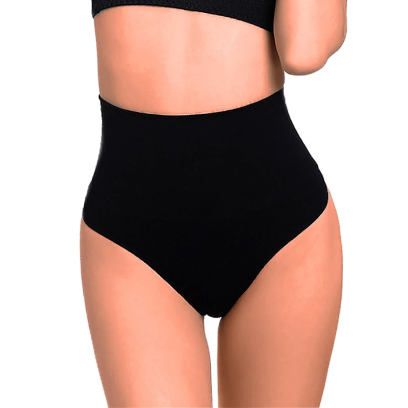

2019 New Women High Waist Trainer Tummy Slimming Control Waist Cincher Body Shaper Thong G-string Butt Lifer Seamless Panties
