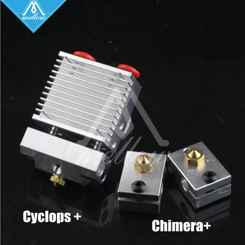 يانع 3D طابعة أجزاء V6 العملاق +/الوهم + زائد متعددة البثق اللون 2 في 1 خارج j -رئيس HotEnd عدة ل titan طارد مزدوج