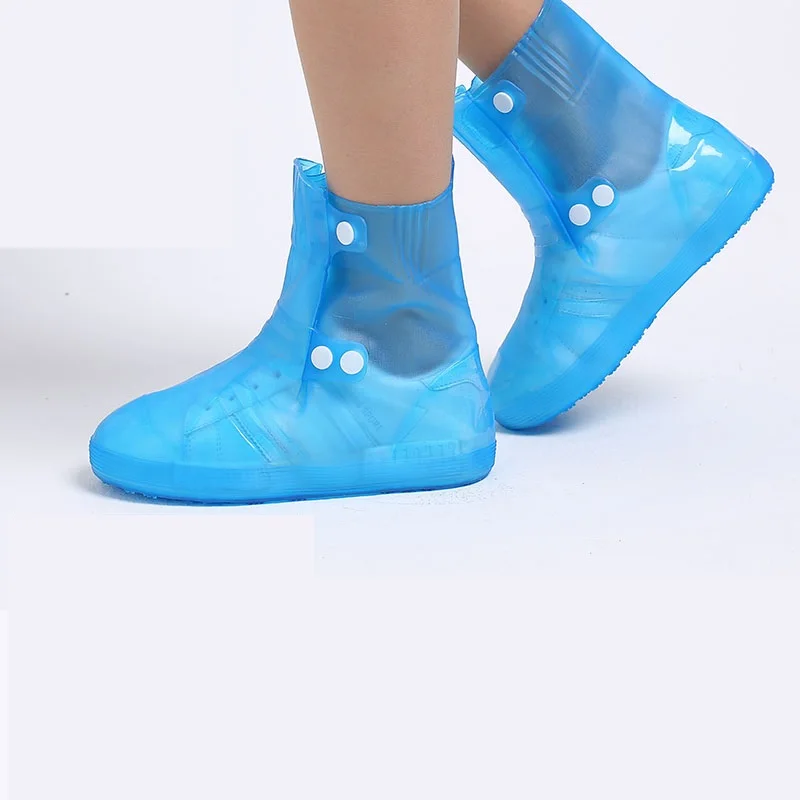 Толстые непромокаемые инструменты дождевик для мужчин/женщин обувь в винтажном стиле - Цвет: D