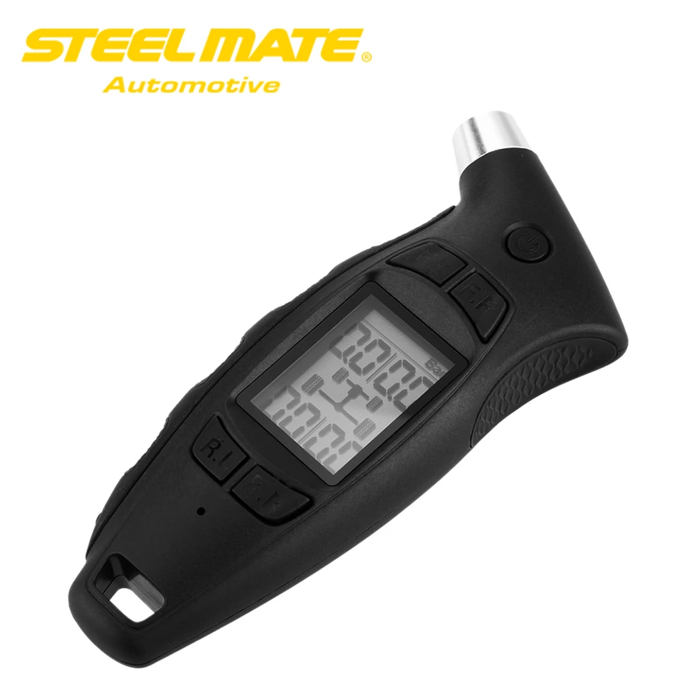 imágenes para 100% Original Steelmate TPMS DIY TC-01 Medidor de Presión de Neumáticos Digital Portátil con Pantalla LCD y Mango Ergonómico Cómodo imágenes para 100% Original Steelmate TPMS DIY TC-01 Medidor de Presión de Neumáticos Digital Portátil con Pantalla LCD y Mango Ergonómico Cómodo