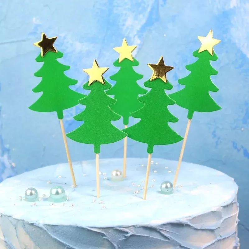 

SOLEDI Baking Cupcake Flags Cake Topper Paper Creative Tableware Food Picks Romantic DIY Party Decorations Wooden Stick Propose