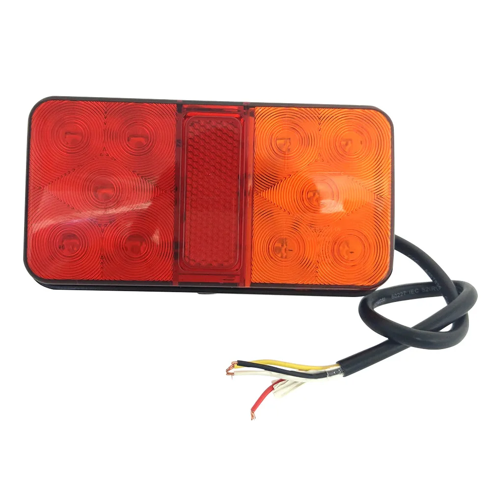 

1pcs LED Car Truck Stop Rear Tail Brake Reverse Light Turn Indiactor 12V/24V ATV Trucks Trailer Lamps Tailight Assembly