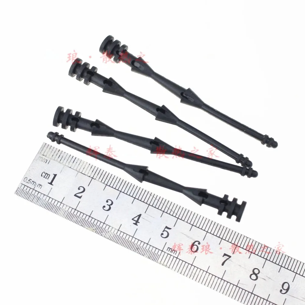 65mm Anti Vibration Flexible Rubber Mounts Screw For PC Case Fanin