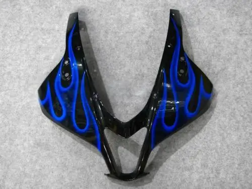 Мотоцикл обтекатель комплект для Honda CBR600RR F5 07 08 CBR 600RR 2007 2008 CBR600RR ABS Синий Пламя Черный обтекатели комплект+ 7 подарки HG45