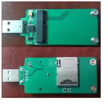Мини-pcie USB 3g 4G модуль макетная плата sim-карта с специальным перемещением дальнее поле решетки длинна