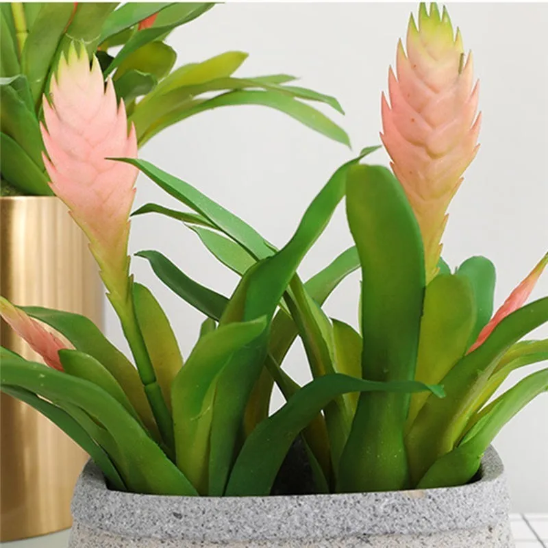 Искусственный цветок капель ананас имитация поддельные цветы мясистые суккулентные растения домашние поддельные растения пластиковые украшения для дома