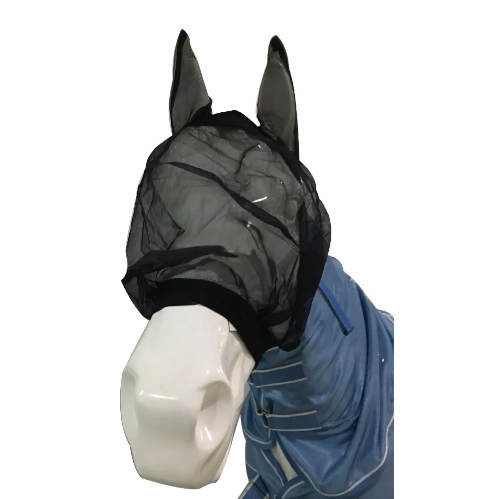 كامل حجم الحصان الوجه رئيس غطاء الحصان ركوب المعدات سباق شيفال الفروسية Paardensport يطير بونيه صافي الأذن المكس حامي كامل حجم الحصان الوجه رئيس غطاء الحصان ركوب المعدات سباق شيفال الفروسية Paardensport يطير بونيه صافي الأذن المكس حامي