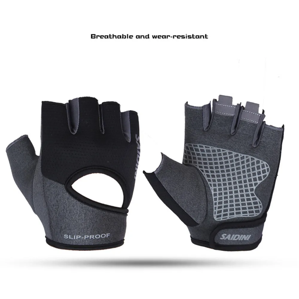 Hot Sale Bicycle Riding Men Women Outdoor Climbing Half Finger Gloves Cycling Gloves Summer Sports Fitness Shockproof Bike Glove