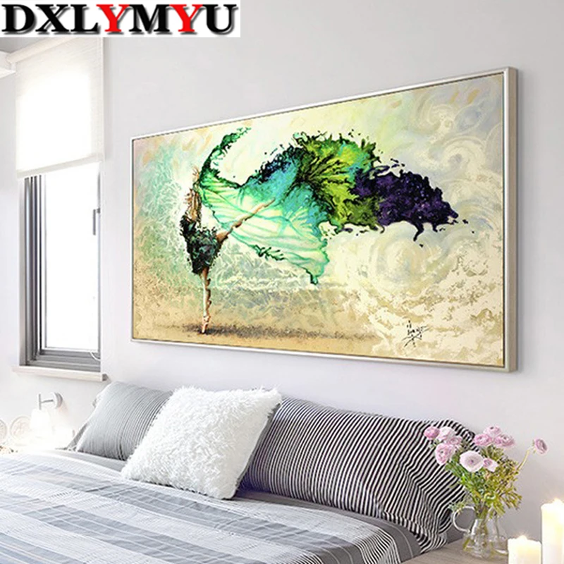 

Needlework 3D diamond embroidery Dance painting picture of rhinestone home decor mosaic diy diamond painting cross stitch