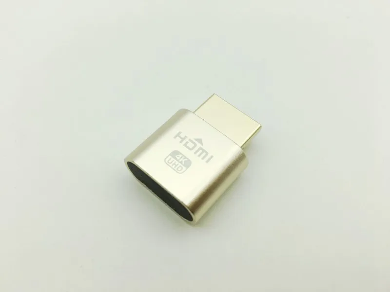 10 шт. адаптер виртуального дисплея VGA HDMI 1 4 DDC EDID Подключаемая штепсельная вилка