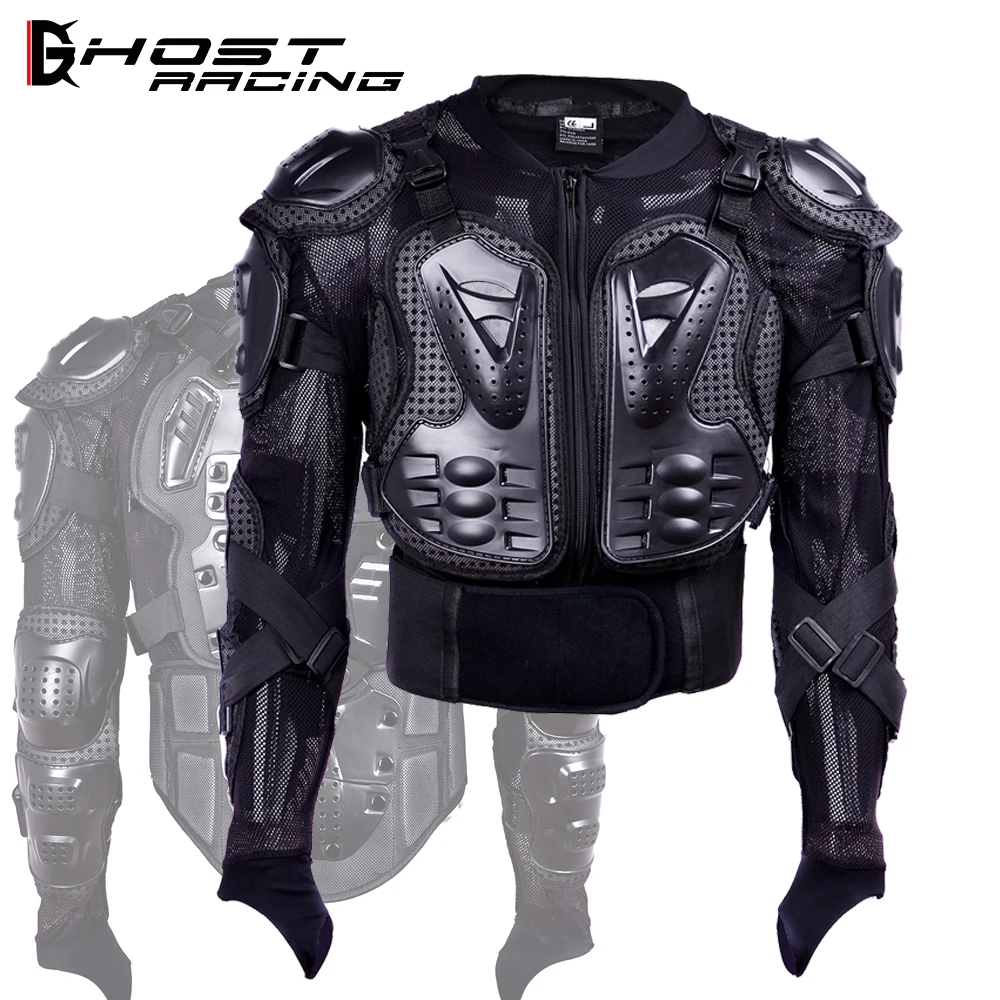 GHOST Racing Off Road Motorcycle Armor Coat Knight Protective gear