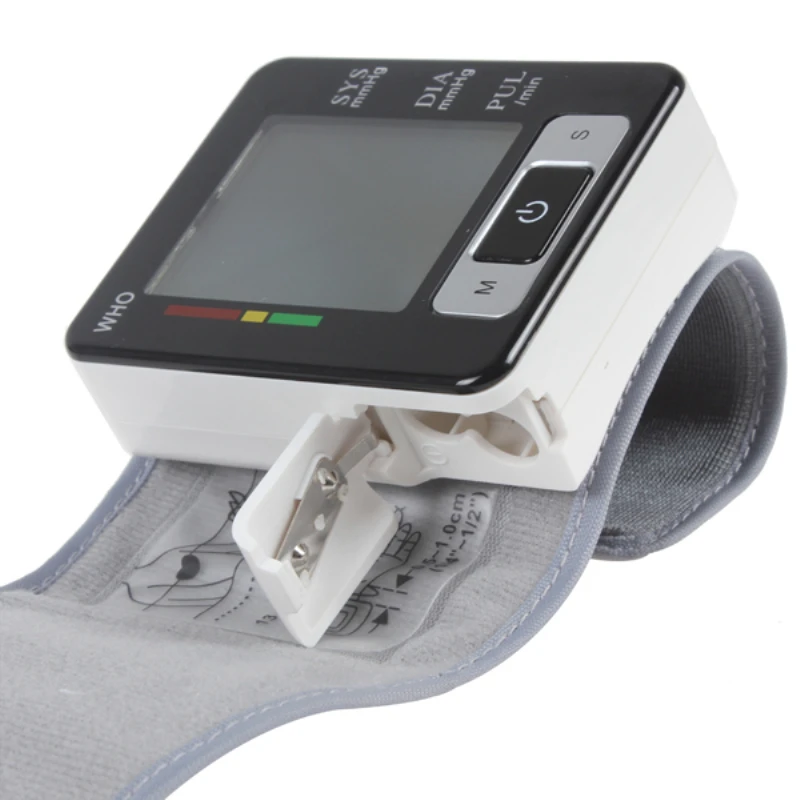 Медицинское оборудование, автоматический измеритель артериального давления, тонометр, Сфигмоманометр на запястье, цифровой тензиометрический монитор BP