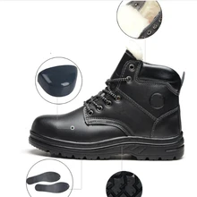 Зимняя бархатная рабочая обувь из хлопка, противоскользящая, нескользящая, маслостойкая и кислотная