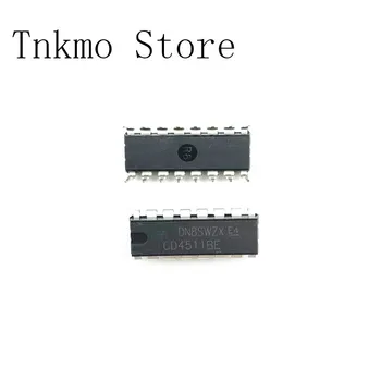 

100PCS CD4511BE DIP-16 CD4511 DIP BCD to 7 segment decoder / driver / latch