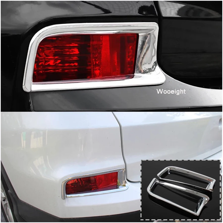 For Honda CR-V CRV 2015 2016 Chrome Rear Tail Fog Light Lamp Cover Trim Moulding
