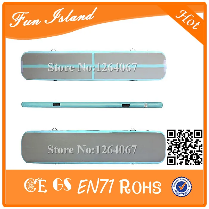 

Free Shipping 3*0.4*0.2m DWF Inflatable Air beam For Gymnastic Mat ,Inflatable Gym Mat For Sale